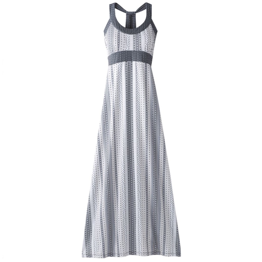 Praña Cali Maxi Dress- Black and White